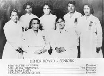 Image result for church usher board  in white